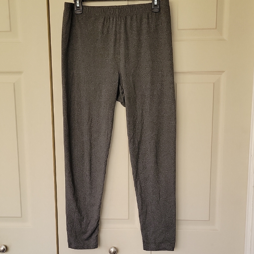 Womens Gray Leggings Size OS